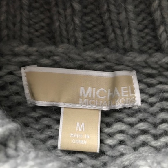 Grey Michael by Michael Kors Poncho - Picture 3 of 4
